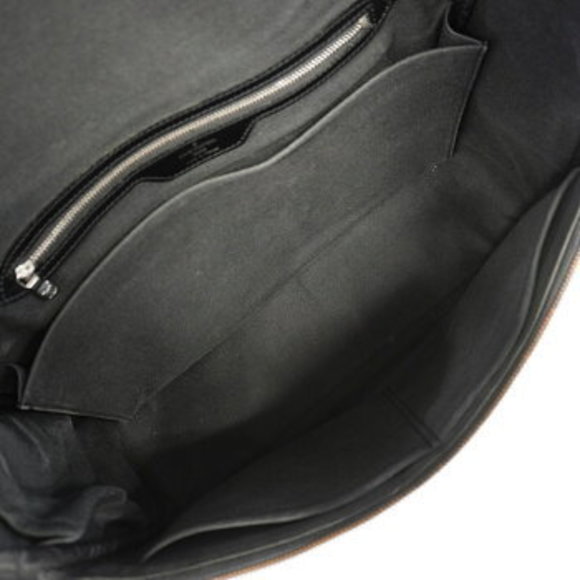 Louis Vuitton Taiga Taimir Messenger Shoulder Bag Black - Picture 4 of 9